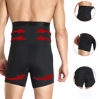 Mannen Buik Controle Shorts Met Hoge Taille Ontwerp