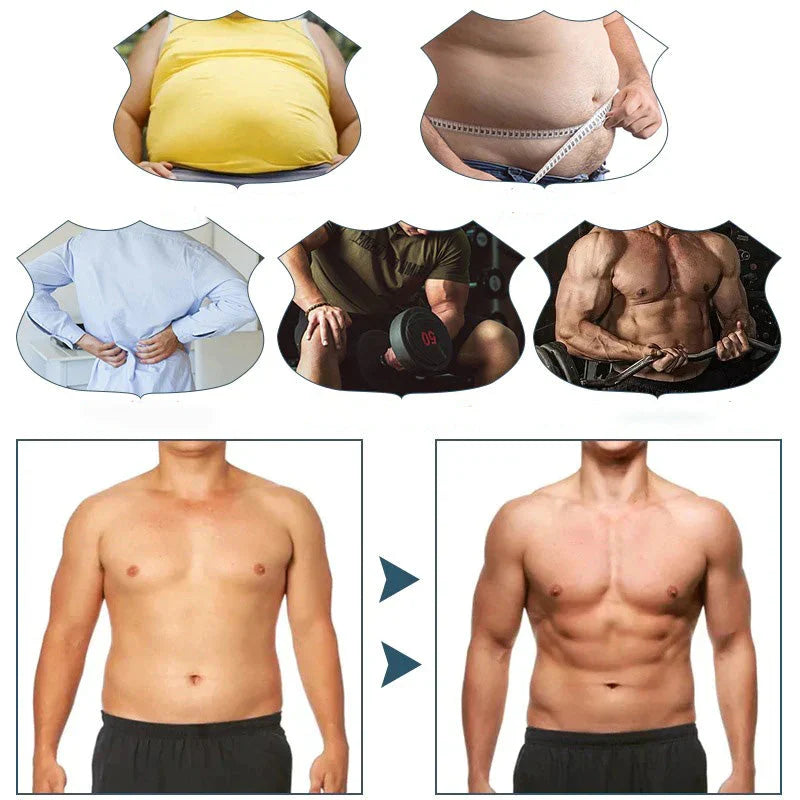 Mannen Buik Controle Shorts Met Hoge Taille Ontwerp