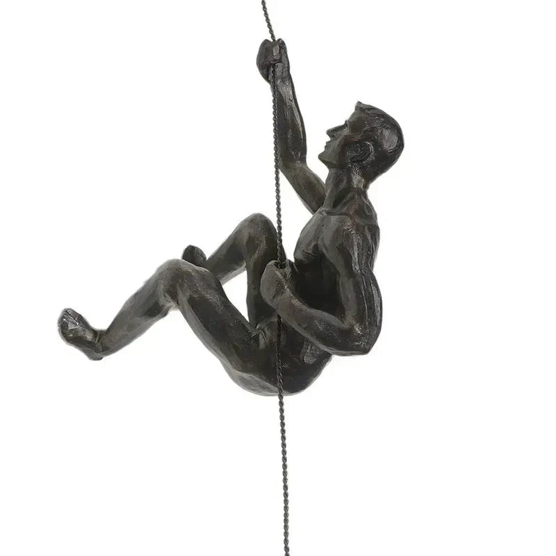 Wanddecoratie Set Met Hars Sculpturen En Dynamisch Klimontwerp
