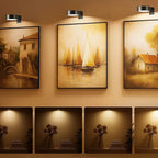 Beeldlamp met Magnetische Montage en Instelbare Lichtkleuren