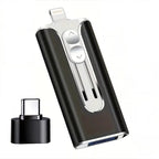 4-in-1 USB-Stick met Lightning USB-C Micro USB en USB-A
