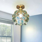 Plafondlamp Met Bloemvorm En Moderne Gelaagde Lichtstructuur