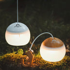 Draagbare Buitenlamp Met Heldere Lichtbron En Moderne Hangvorm
