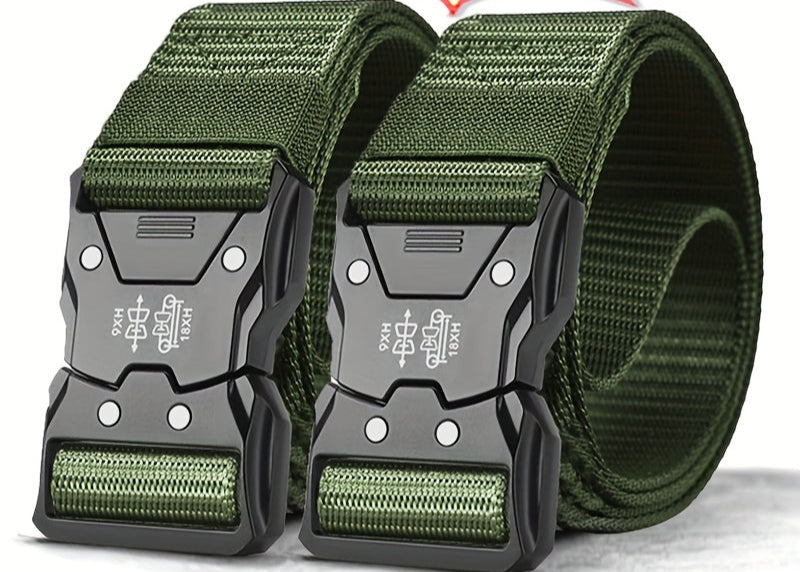Nylon Outdoor Riemenset met Snelle Metalen Gesp