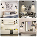 Metalen Wandlamp met Industriële Afwerking