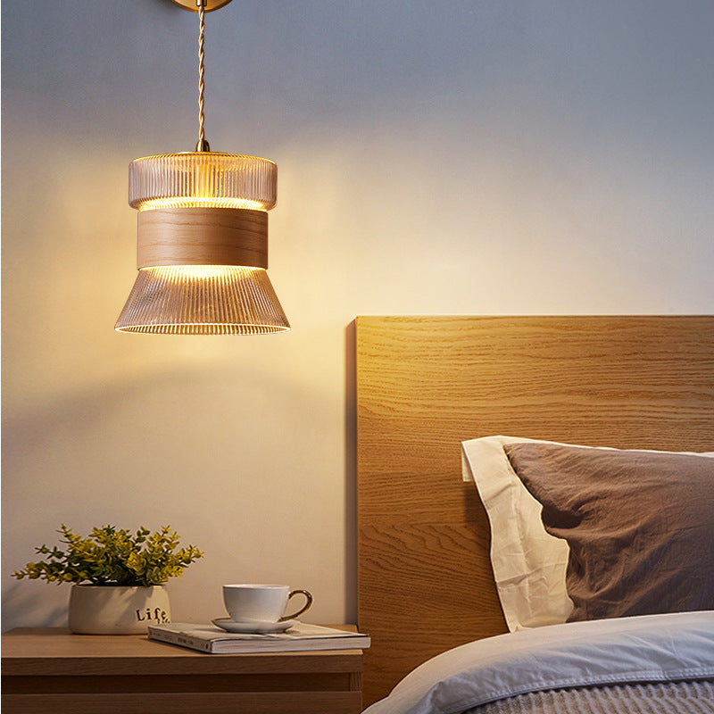Wandlamp met Modern Hout‑Metaal Ontwerp en LED‑Compatibiliteit