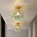 Plafondlamp Met Bloemvorm En Moderne Gelaagde Lichtstructuur