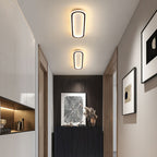 Plafondlamp met Ovale Vorm en Dimbare Lichtstanden