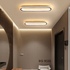 Plafondlamp met Ovale Vorm en Dimbare Lichtstanden