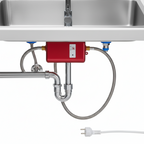 Elektrische Doorstroomverwarmer met Temperatuurcontrole