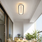 Plafondlamp met Ovale Vorm en Dimbare Lichtstanden