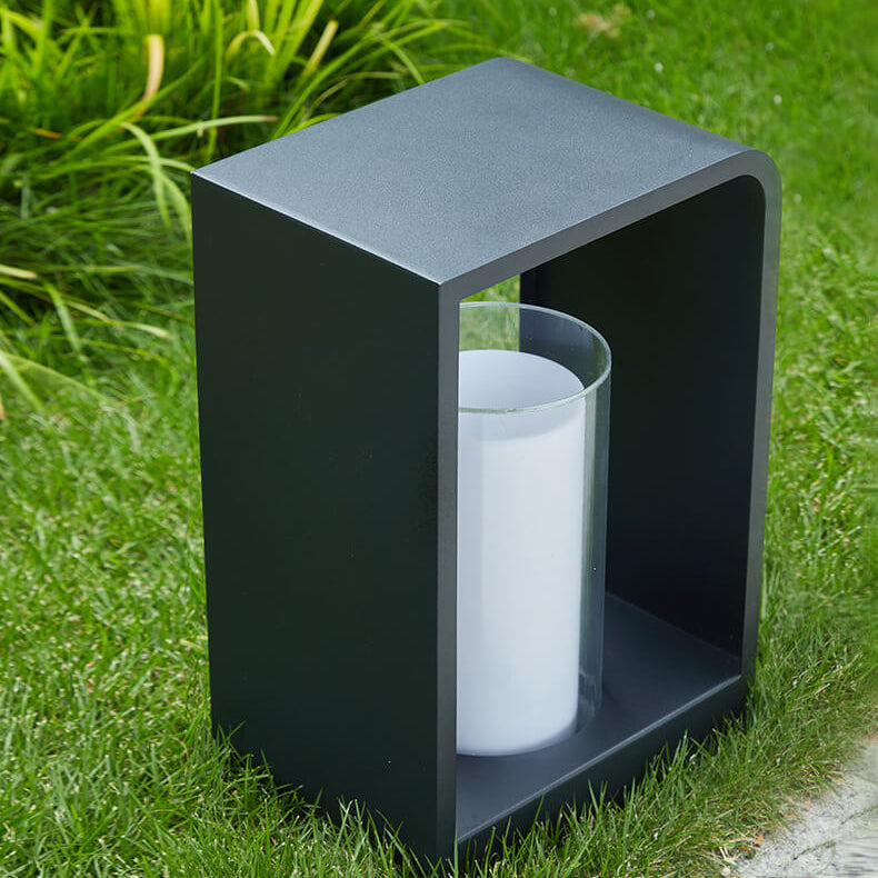Buitenlamp Met Minimalistisch Frame En Zachte Led Voor Moderne Buitenruimtes