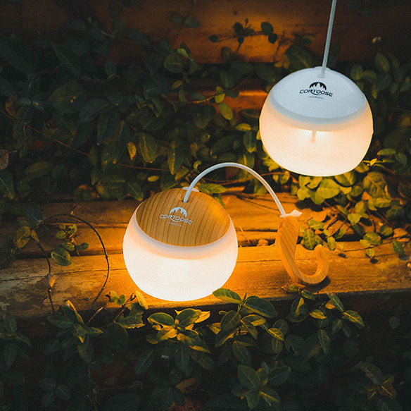 Draagbare Buitenlamp Met Heldere Lichtbron En Moderne Hangvorm