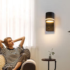 Wandlamp Met Draaibare Spot En Zachte Achtergloed Voor Gericht Leeslicht