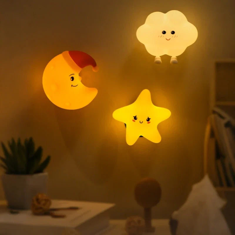 Kinder Nachtlamp Met Hemelse Vorm En Zachte Warmlichtmodule