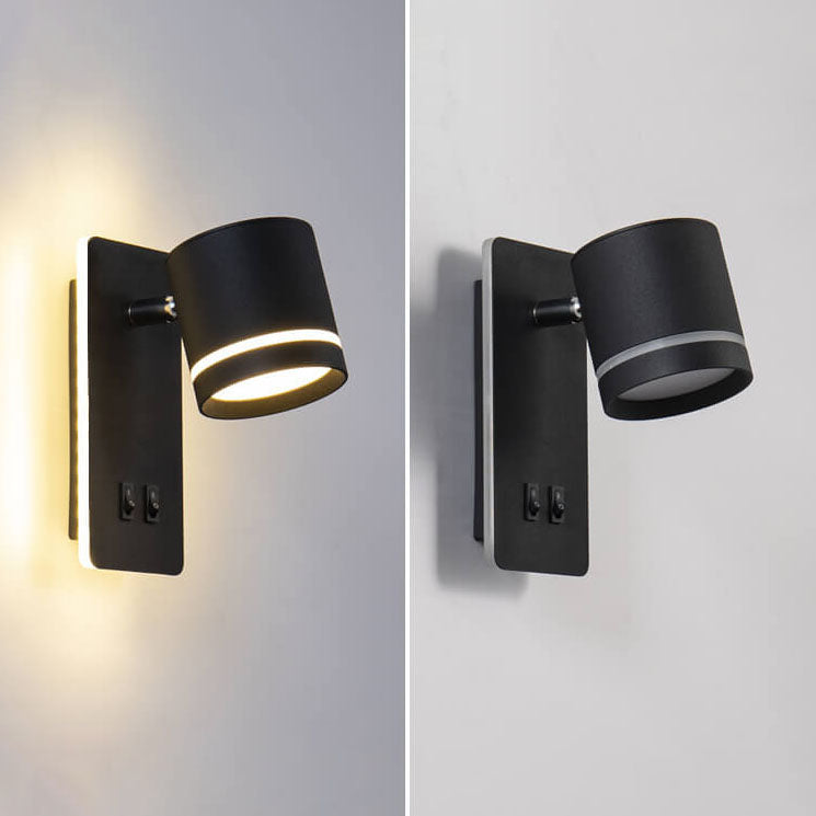 Wandlamp Met Draaibare Spot En Zachte Achtergloed Voor Gericht Leeslicht