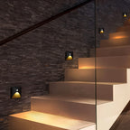 Wandlamp Met Mat Metalen Behuizing En Optionele Sensor Voor Strakke Halverlichting
