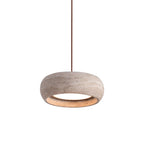Travertin Hanglamp Met Slank Profiel En Dimbare Lichtkleuren Voor Moderne Ruimtes