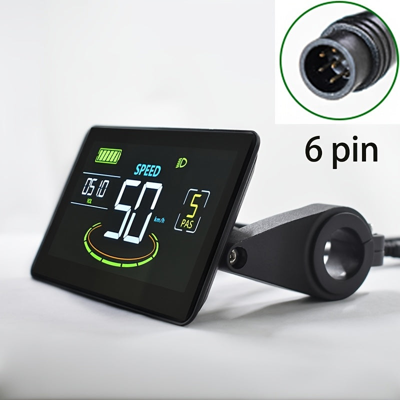LCD Display voor Elektrische Fiets en Scooter met Snelheidsmeter