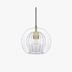 Hanglamp Met Glazen Bolkap In Transparant Of Amber