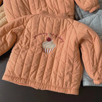 Gevoerde Kinder Winterjas Met Borduursel En Comfortabele Pasvorm