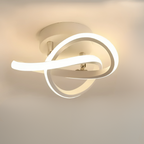 Kleine Moderne LED Plafondlamp met Innovatief 2‑Ringen Ontwerp voor Stijlvolle Binnenruimtes