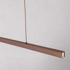 Lineaire Metalen LED Hanglamp Met Acrylkap