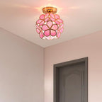 Luxe Plafondlamp Met Bloemvormig Design En Decoratief Lichteffect