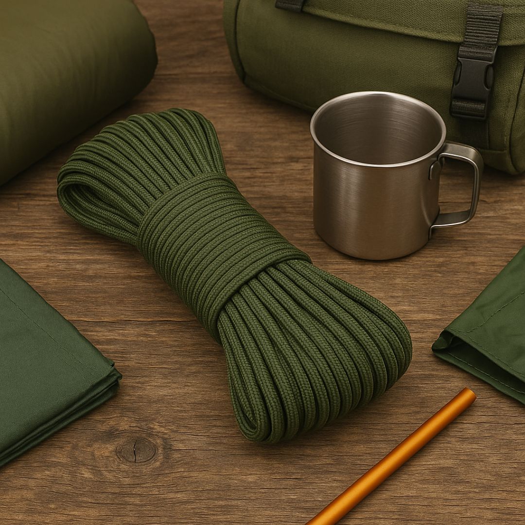 Paracord Touw met 7 Binnenkernen en Hoge Trekkracht voor Outdoorgebruik