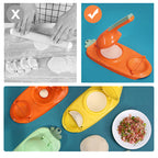 2‑in‑1 Dumplingpers met Ergonomische Handgreep en Duurzaam Ontwerp