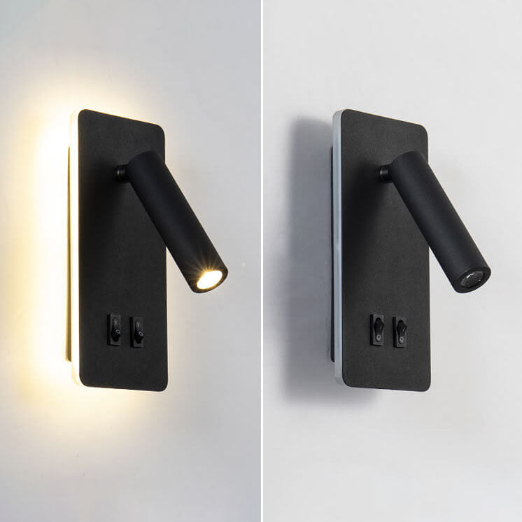 Wandlamp Met Draaibare Spot En Zachte Achtergloed Voor Gericht Leeslicht