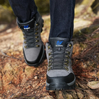 Heren Orthopedische Wandelschoenen met Slipvaste Zool voor Outdoor Gebruik