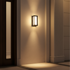 Buitenwandlamp met Modern Ontwerp en Heldere Weerbestendige LED‑Verlichting