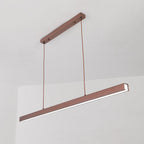 Lineaire Metalen LED Hanglamp Met Acrylkap
