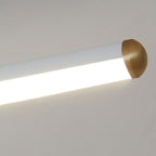 Lineaire Plafondlamp Met Metalen Behuizing En Silicagelkap