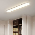 Ovale Plafondlamp Met Metalen Behuizing En Acrylkap