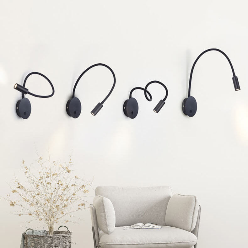 LED‑Wandlamp met Flexibele Draaiarm en Moderne Binnenverlichting