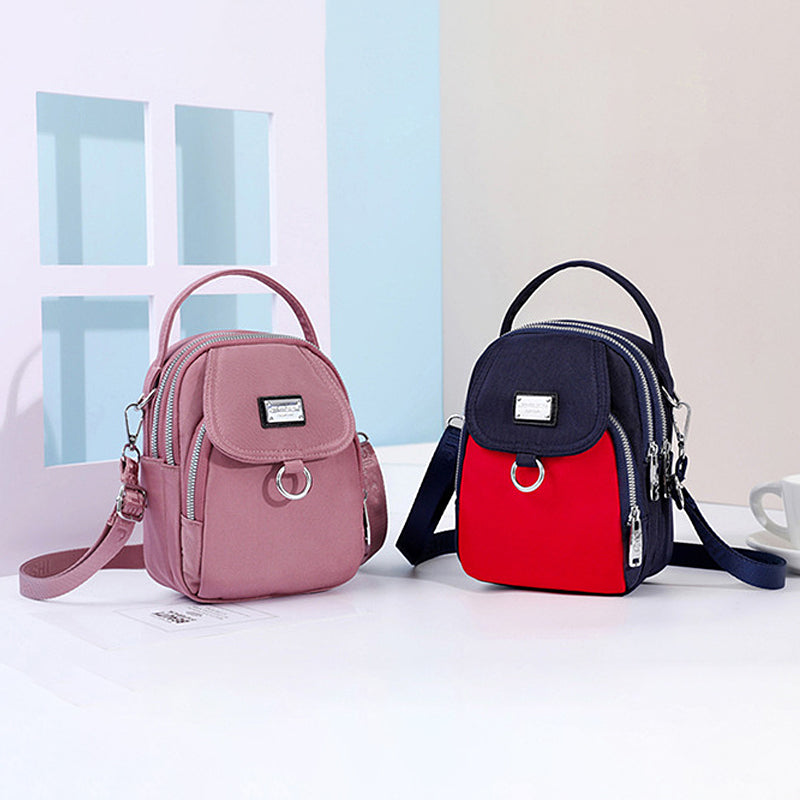 Waterdichte Nylon Schoudertas voor Dames met Veilig Ontwerp