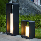 Buitenlamp Met Minimalistisch Frame En Zachte Led Voor Moderne Buitenruimtes