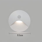 Wandlamp Met Mat Metalen Behuizing En Optionele Sensor Voor Strakke Halverlichting