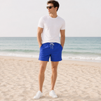 Heren Beachshort met Sneldrogende Stof en Verstelbaar Trekkoord