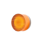 Compacte Wandlamp Met Geribbeld Lichtdesign En Sfeervolle LED-Verlichting