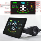 LCD Display voor Elektrische Fiets en Scooter met Snelheidsmeter