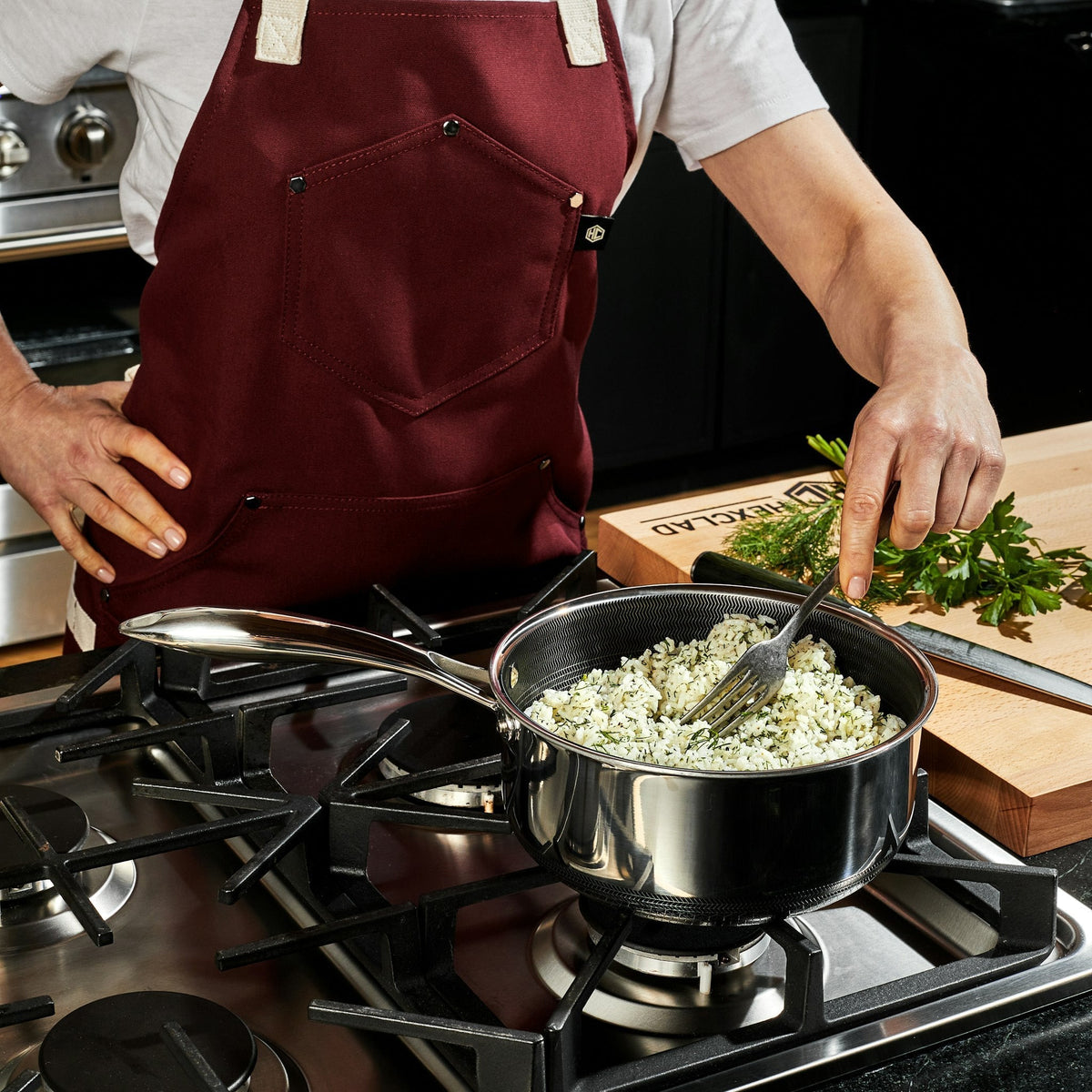 Hybride Kookset met Complete Culinaire Functionaliteit