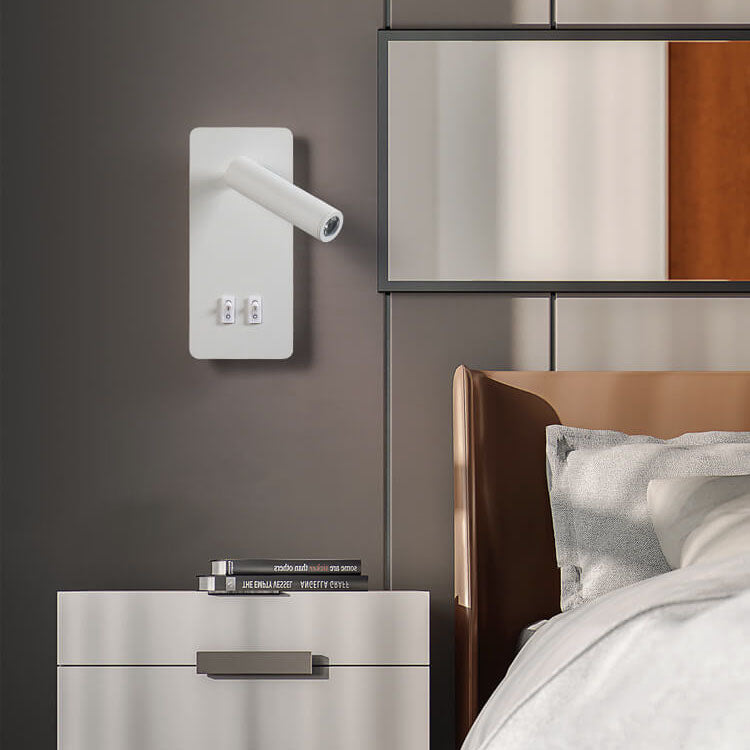 Wandlamp Met Draaibare Spot En Zachte Achtergloed Voor Gericht Leeslicht