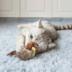 Interactief Vogelspeeltje voor Katten met Geluid en Veerbeweging