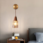 Wandlamp met Modern Hout‑Metaal Ontwerp en LED‑Compatibiliteit
