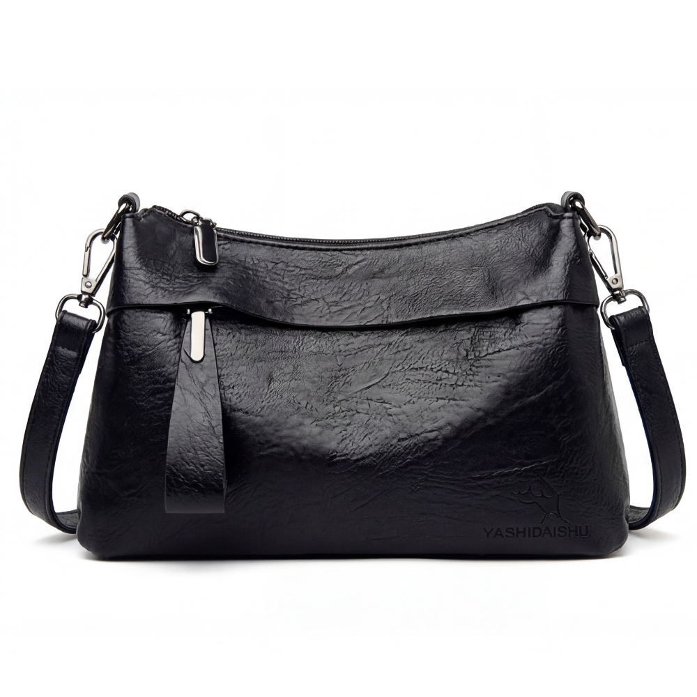 Crossbody Tas Met Drie Opbergvakken En Verstelbare Schouderband
