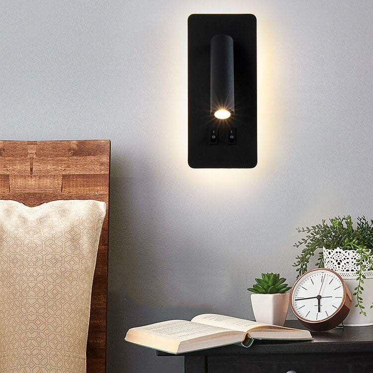Wandlamp Met Draaibare Spot En Zachte Achtergloed Voor Gericht Leeslicht