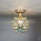 Plafondlamp Met Bloemvorm En Moderne Gelaagde Lichtstructuur